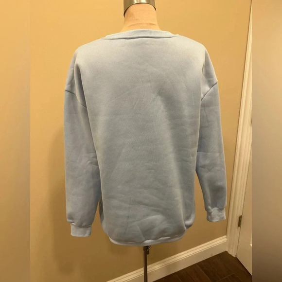 1989 Taylor’s Version Light Blue Graphic Crewneck Sweatshirt Seagull Size Small - Picture 6 of 6